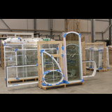 Transport houten Allframe bokken getoogde achterzetramen