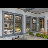 Allframe achterzetraam in kleur, slank profiel, duurzaam houten kozijn op maat